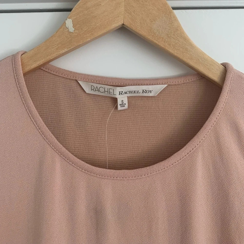 RACHEL Rachel Roy Asymmetrical Dress - Blush Pink - Size Small - NWT - Picture 4 of 13